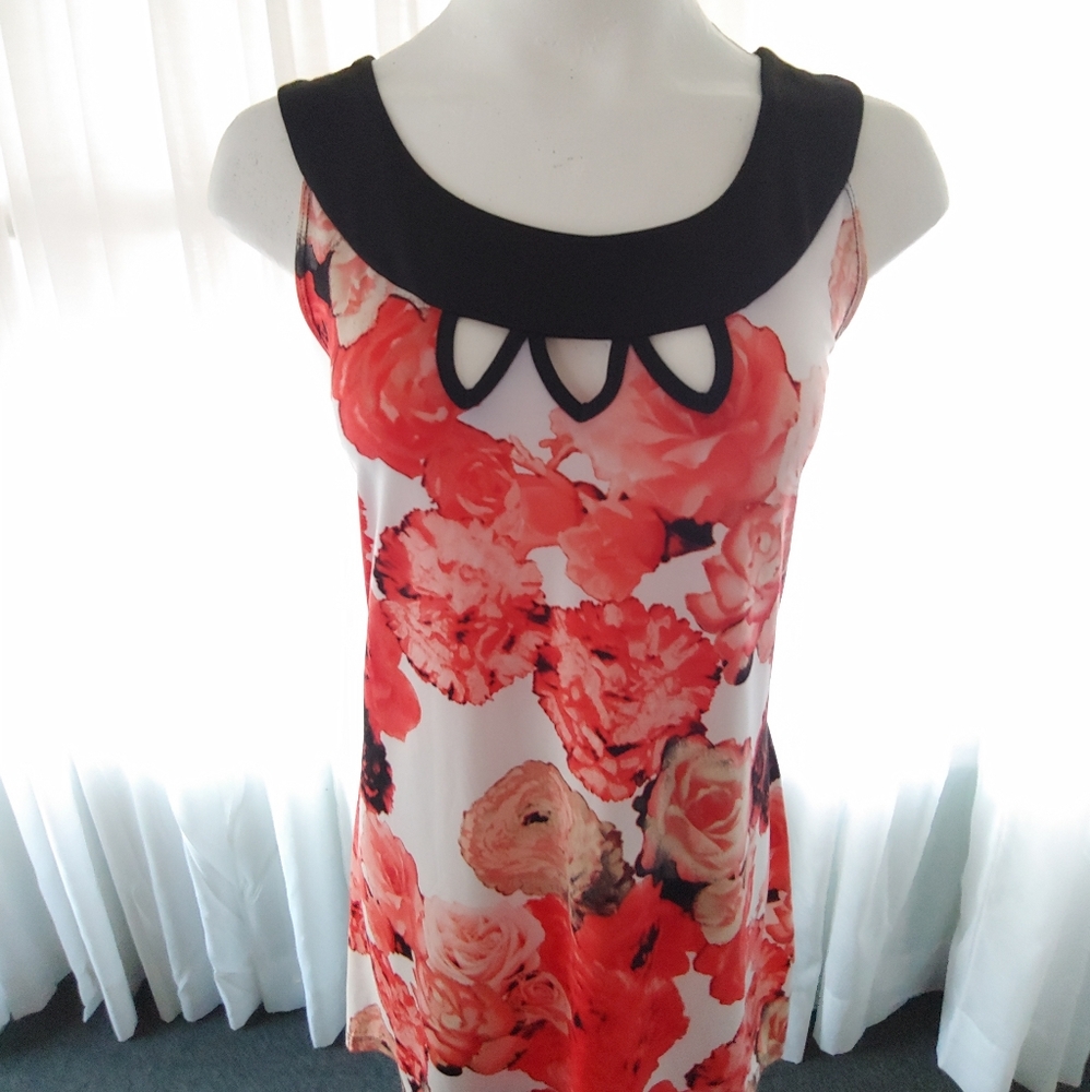 OBO floral tunic blouse.